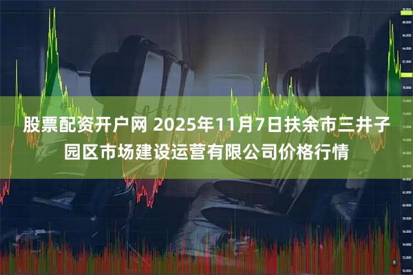 股票配资开户网 2025年11月7日扶余市三井子园区市场建设运营有限公司价格行情