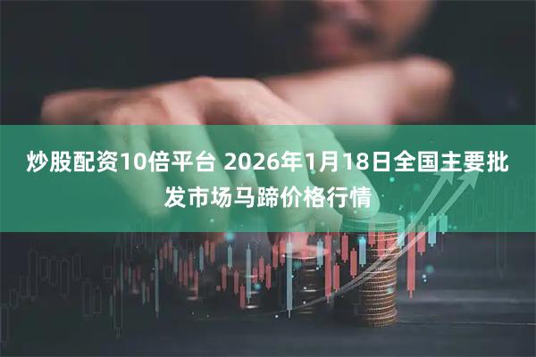 炒股配资10倍平台 2026年1月18日全国主要批发市场马蹄价格行情